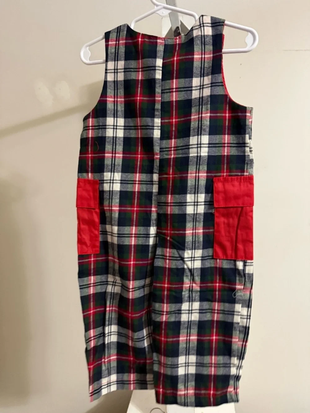NWT “Apple of my Eye” Plaid Longalls
